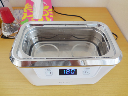 補聴器販売店によくある洗浄機