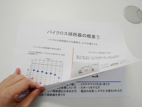 バイクロス補聴器に関しては、少々、特殊な機器になりますので、この機器の特徴から形状の特徴、性能まで、一式、まとめています。